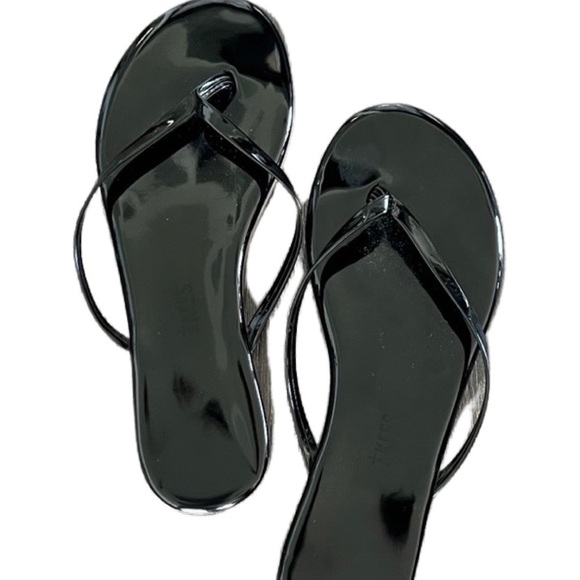 Tkees black patent flip flop - Picture 2 of 2